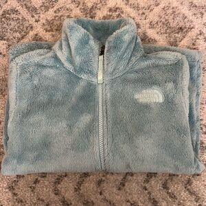 The north face girls size 7/8 Osolita jacket- Light blue